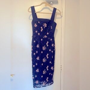 Gorgeous blue and pink dress from Cooper St